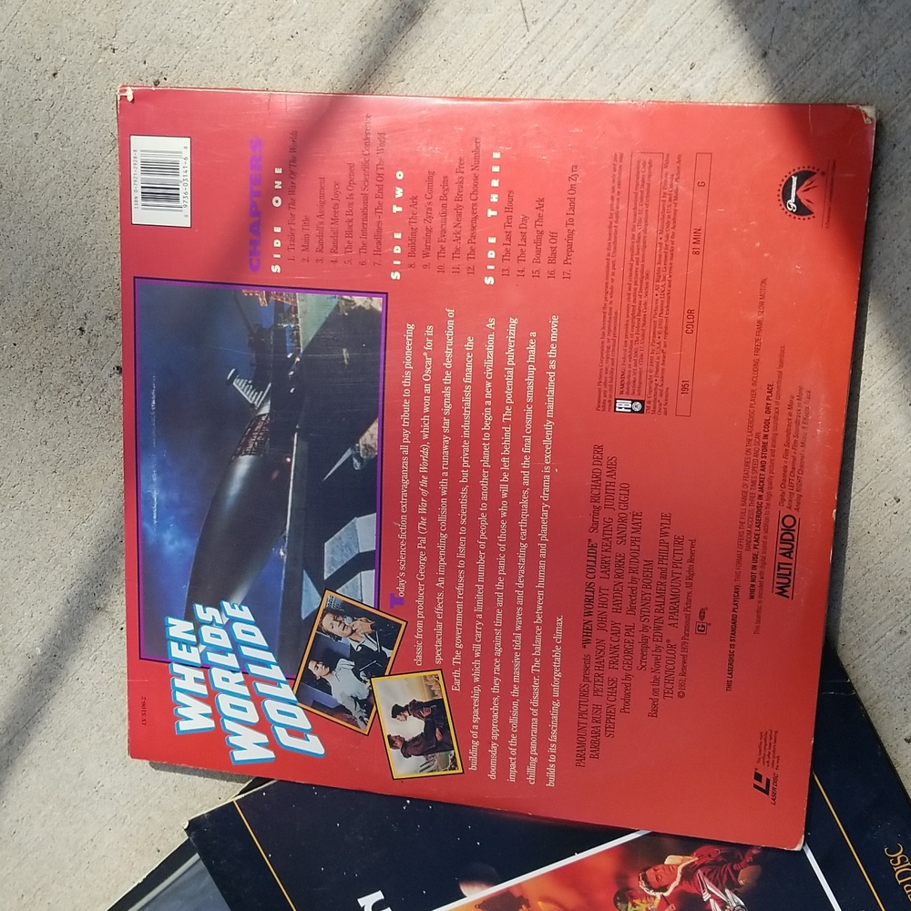 Laser Disc Collection 4ea - Picture 9 of 9